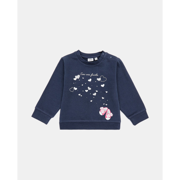 BLUKIDS DUKSERICA SWEATSHIRT MOOD INDIGO