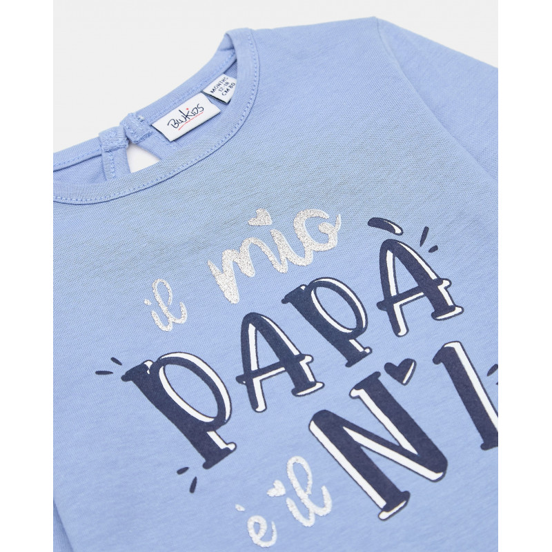 BLUKIDS MAJICA DUG RUKAV TSHIRT CASHMERE BLUE 