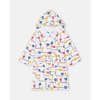 BLUKIDS BADEMANTIL BOY AOP BATHROBES 2/8 MULTICOLOUR 