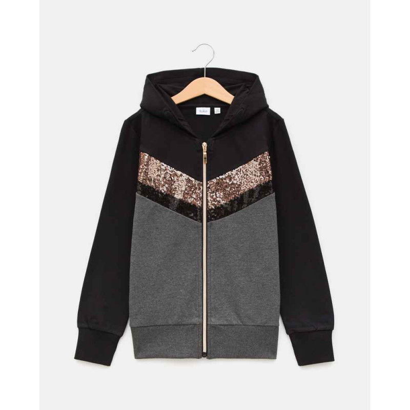 BLUKIDS DUKSERICA SWEATER BLACK BEAUTY