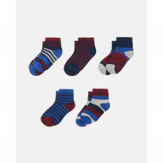 BLUKIDS CARAPE PK 5 SHORT AOP BOY. BLUE/RED 