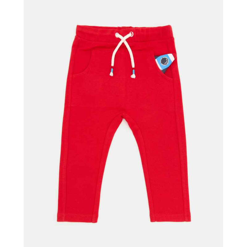 BLUKIDS PANTALONE PANT INTERACTIVE HIGH RISK RED