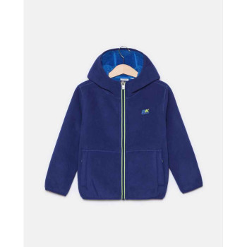 BLUKIDS JAKNA SHERPA JACKET MEDIEVAL BLUE 