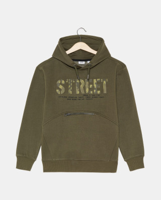 BLUKIDS DUKSERICA HOODIE IVY GREEN