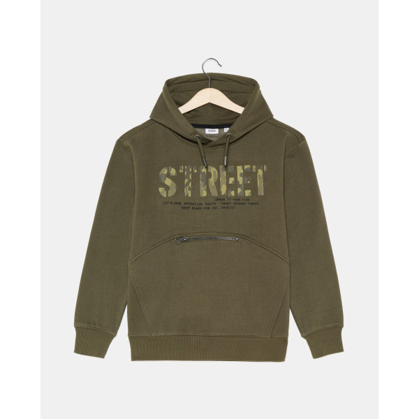 BLUKIDS DUKSERICA HOODIE IVY GREEN