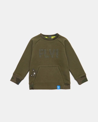 BLUKIDS DUKSERICA SWEATSHIRT OLIVINE 