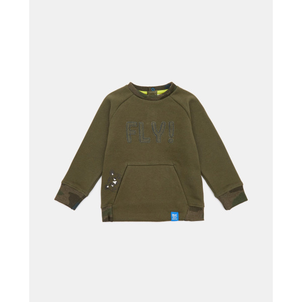BLUKIDS DUKSERICA SWEATSHIRT OLIVINE