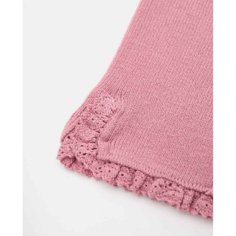 BLUKIDS HELANKE KNIT LEGGING FOXGLOVE 