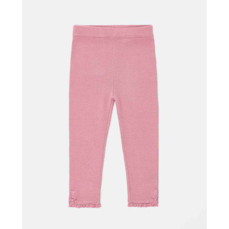 BLUKIDS HELANKE KNIT LEGGING FOXGLOVE 