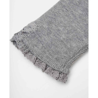 BLUKIDS HELANKE KNIT LEGGING GREY MELANGE