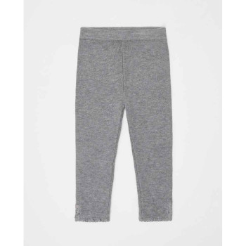 BLUKIDS HELANKE KNIT LEGGING GREY MELANGE 