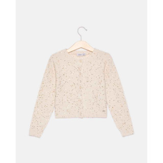 BLUKIDS DZEMPER CARDIGAN SNOW WHITE