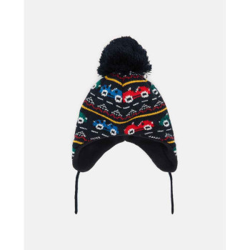 BLUKIDS KAPA HAT JAQUARD BLU NIGHT SKY 