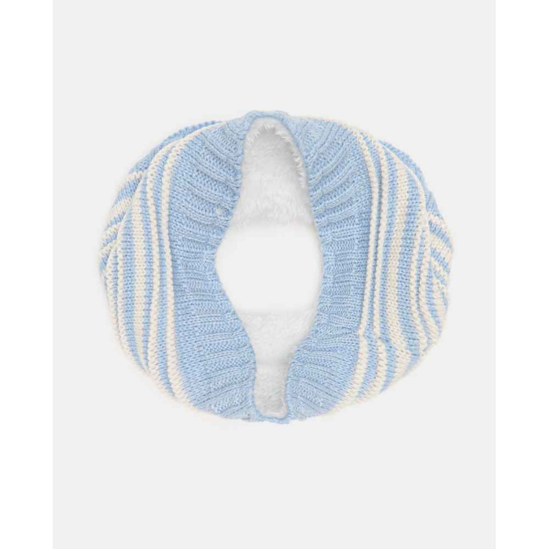 BLUKIDS ESARPA COLLO BOY AZURE BLUE FOG 