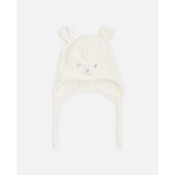 BLUKIDS KAPA HAT MICROPOLARFLEECE GARDENIA