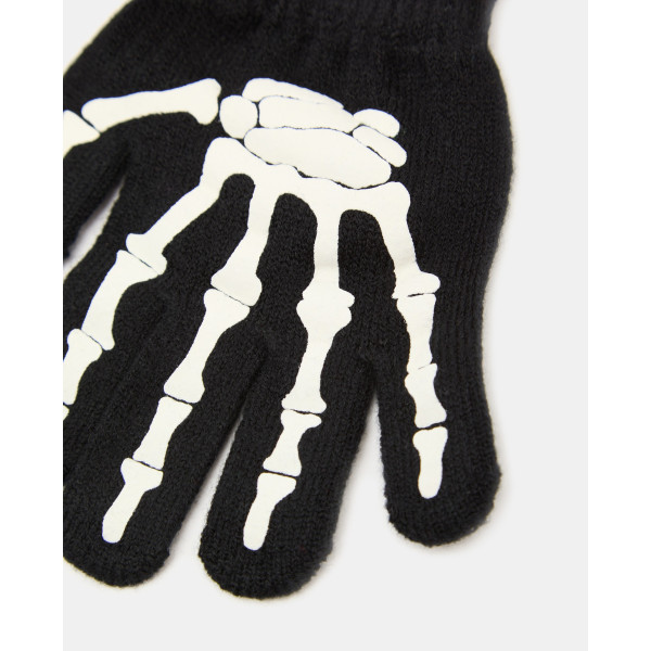 BLUKIDS RUKAVICE GLOVES SKULL BLACK BEAUTY 