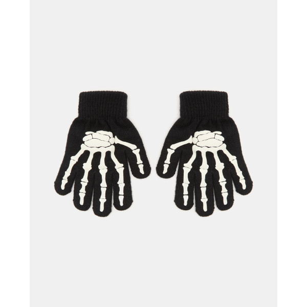 BLUKIDS RUKAVICE GLOVES SKULL BLACK BEAUTY 