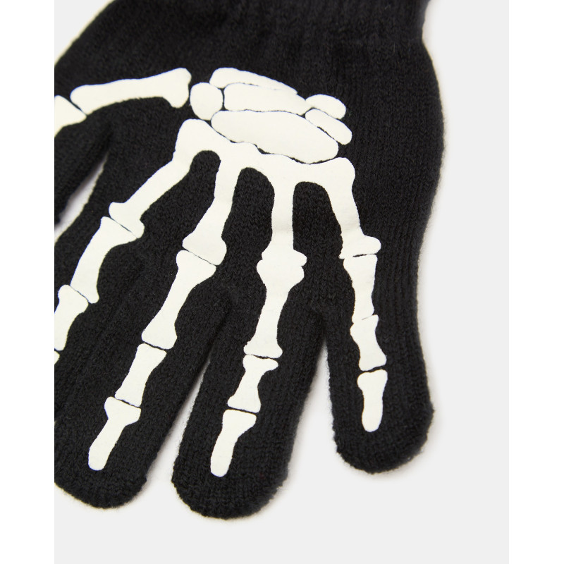 BLUKIDS RUKAVICE GLOVES SKULL BLACK BEAUTY 