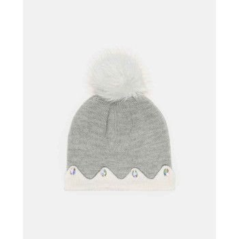 BLUKIDS KAPA HAT CROWN GREY MELANGE 