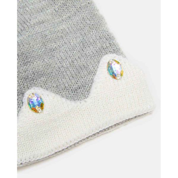 BLUKIDS KAPA HAT CROWN GREY MELANGE 