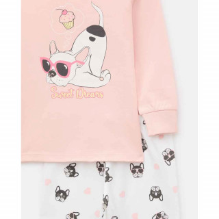 BLUKIDS PIDZAMA PYJAMAS 2/8 YRS ROSEWATER