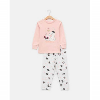 BLUKIDS PIDZAMA PYJAMAS 2/8 YRS ROSEWATER
