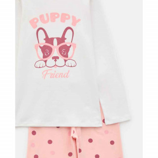 BLUKIDS PIDZAMA PYJAMAS 9/14 YRS BRIGHT WHITE