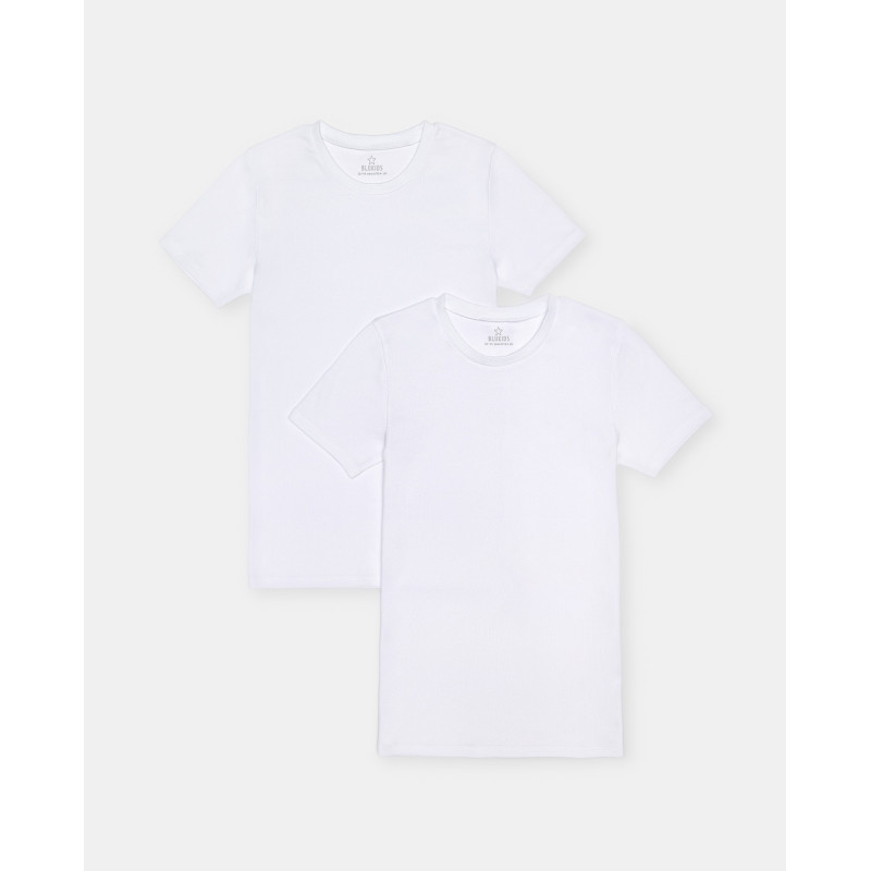 BLUKIDS MAJICA KRATAK RUKAV PK2 TSHIRTS INTER 9/14 BRILLIANT WHITE
