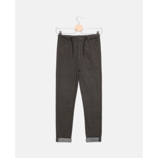 BLUKIDS PANTALONE PANTS DARK GREY MELANGE