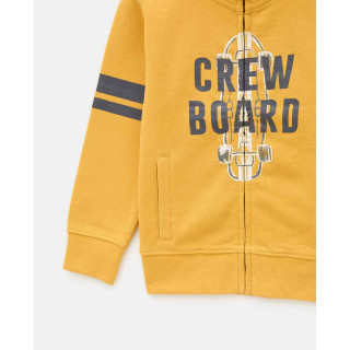 BLUKIDS DUKSERICA FULL ZIP NO HOOD HONEY GOLD
