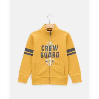 BLUKIDS DUKSERICA FULL ZIP NO HOOD HONEY GOLD