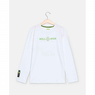 BLUKIDS MAJICA DUG RUKAV T-SHIRT BRIGHT WHITE 