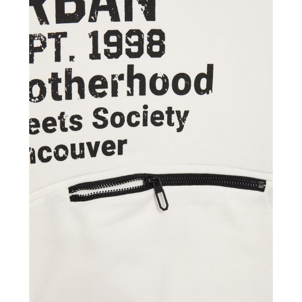 BLUKIDS DUKSERICA HOODIE BLANC DE BLANC
