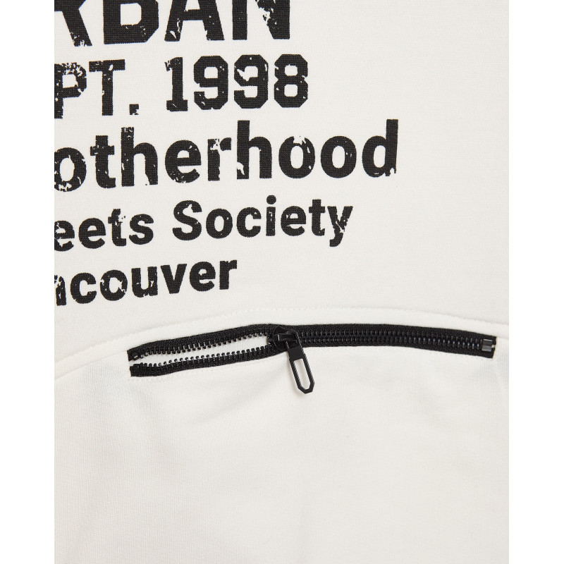 BLUKIDS DUKSERICA HOODIE BLANC DE BLANC