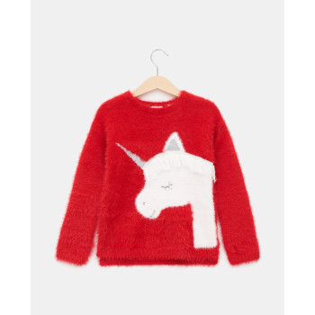 BLUKIDS DZEMPER JUMPER RIBBON RED 