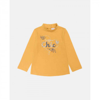BLUKIDS MAJICA DUG RUKAV HIGH NECK TINSEL 