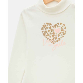 BLUKIDS MAJICA DUG RUKAV T-SHIRT L/S WINTER WHITE 