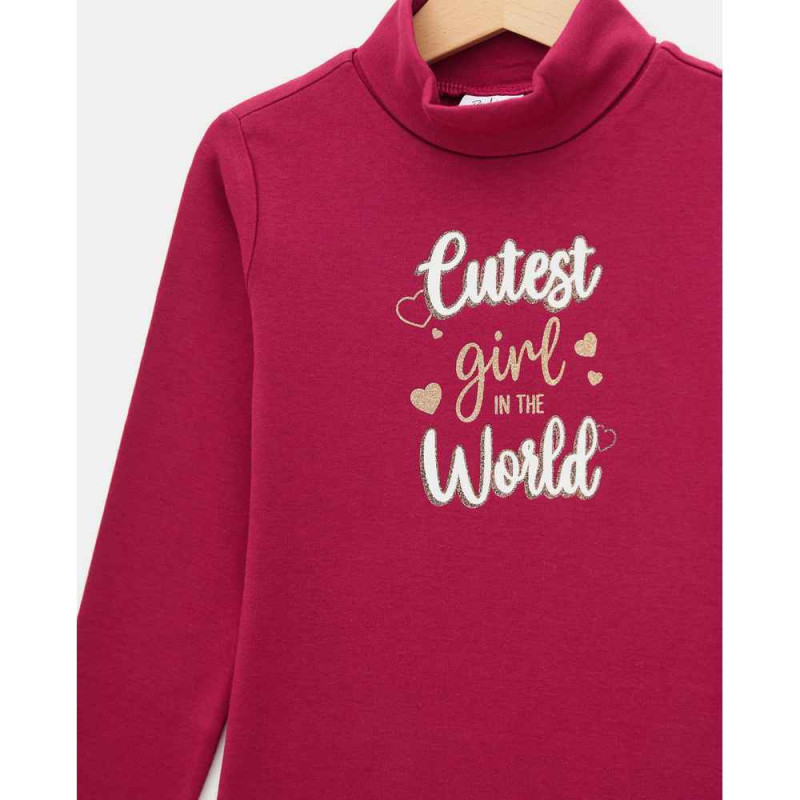BLUKIDS MAJICA DUG RUKAV T-SHIRT L/S CHERRIES JUBILEE