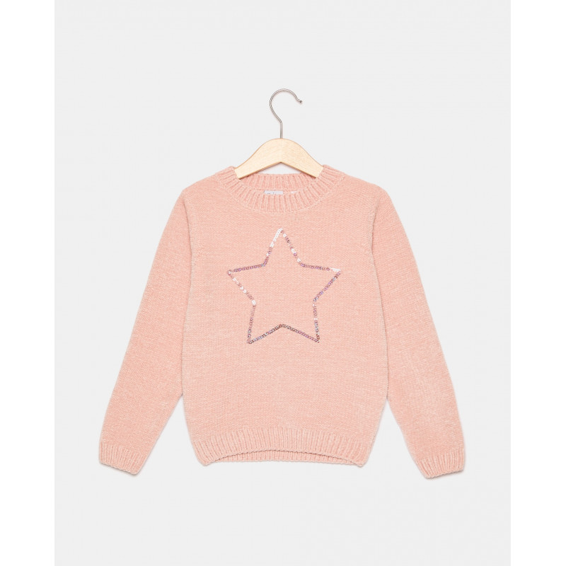 BLUKIDS DZEMPER JUMPER ROSE SMOKE