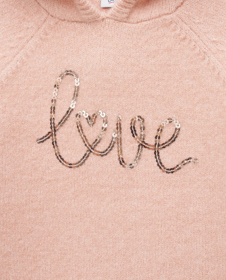 BLUKIDS DZEMPER JUMPER ROSE SMOKE