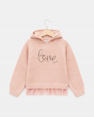 BLUKIDS DZEMPER JUMPER ROSE SMOKE