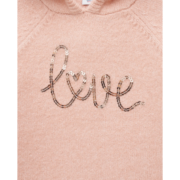 BLUKIDS DZEMPER JUMPER ROSE SMOKE