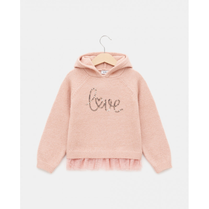 BLUKIDS DZEMPER JUMPER ROSE SMOKE