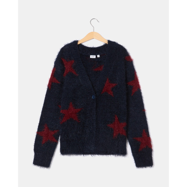 BLUKIDS DZEMPER CARDIGAN INSIGNIA BLUE