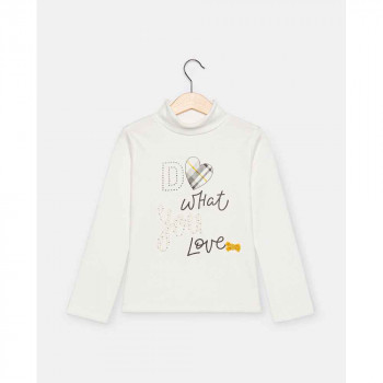 BLUKIDS MAJICA DUG RUKAV T-SHIRT L/S SNOW WHITE 