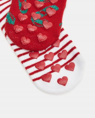 BLUKIDS CARAPE XMA SPK 2 ANTISLIP GIRL MULTICOLOUR