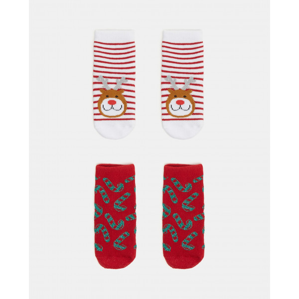 BLUKIDS CARAPE XMA SPK 2 ANTISLIP GIRL MULTICOLOUR