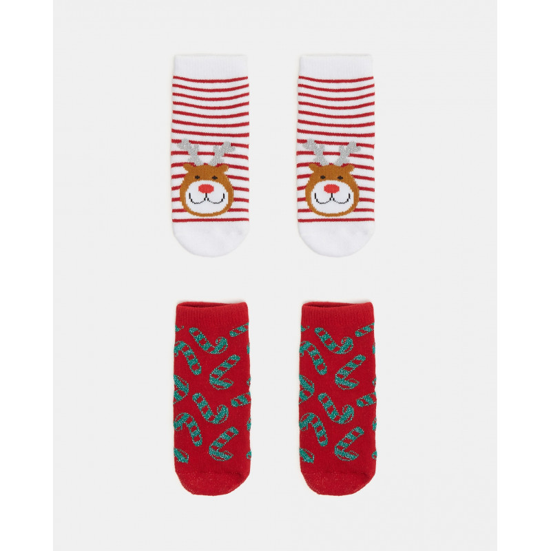 BLUKIDS CARAPE XMA SPK 2 ANTISLIP GIRL MULTICOLOUR