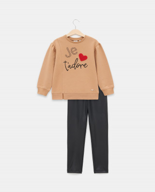 BLUKIDS TRENERKA KOMPLET JOGGING CROISSANT