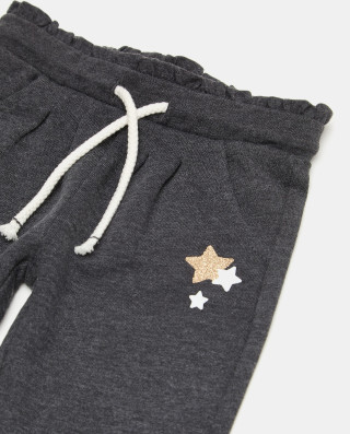 BLUKIDS PANTALONE PANT DARK GREY MELANGE